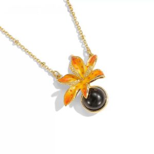 Leopardblume Halskette – Bild 2